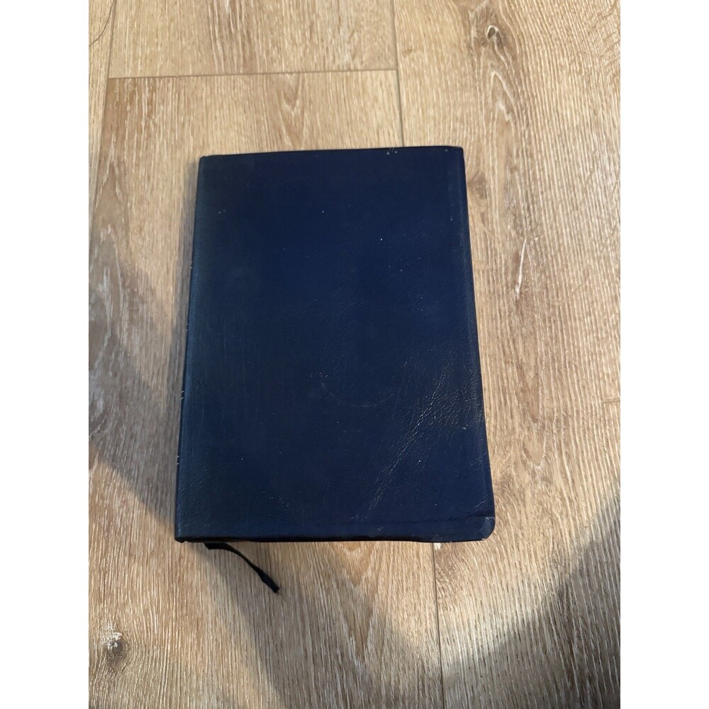 The NIV Study Bible 10th Anniversary Ed. 1985 Zondervan Black Bonded Leather